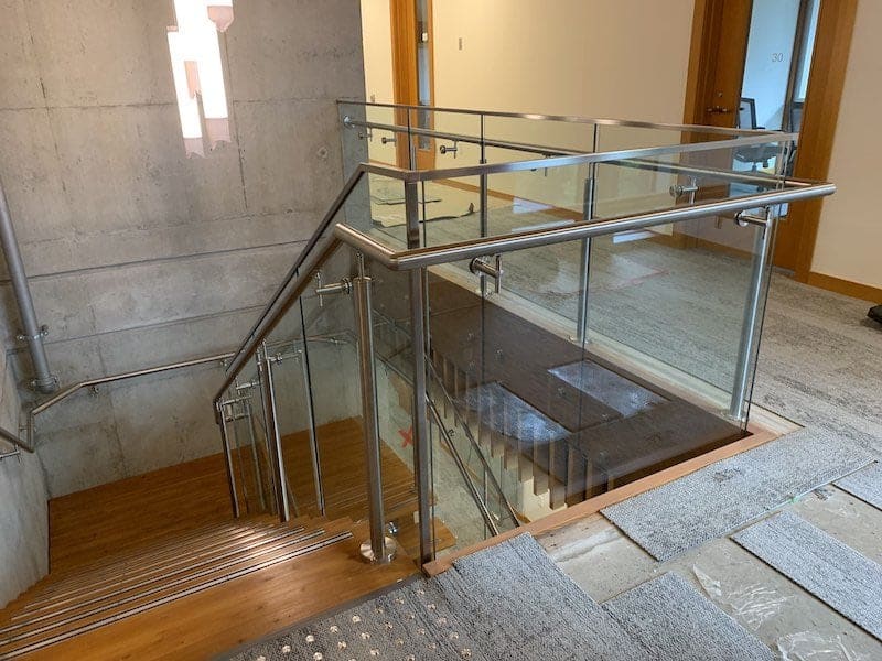 Is Glass Railing Safe For Stairs?