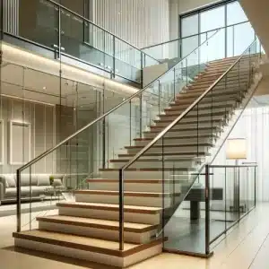 Glass Railing Staircase Designs (Trend 2025)